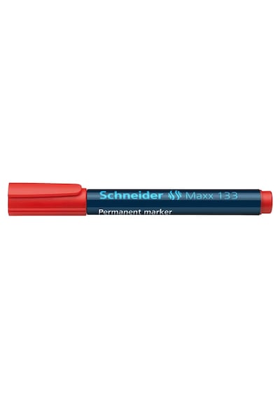 Schneider Marker Silinmez Koli Kalemi Permanent Maxx 133 Kırmızı 11302