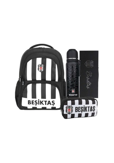 Lisanslı Okul Çantası , Kalem Çantası - Özel Kutusunda Termos Matara Premium Set Çok Renkli Çok Renkli