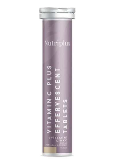 Farmasi Nutrıplus Vitamin C Efervesan Tablet
