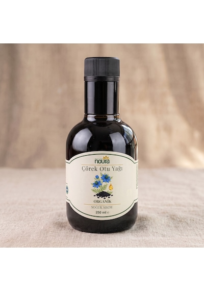 Organik Çörekotu Yağı 250 Ml - %100 Saf - Yerli Tohum - Yüksek Timokinon Oranı - Katkısız 250 ML