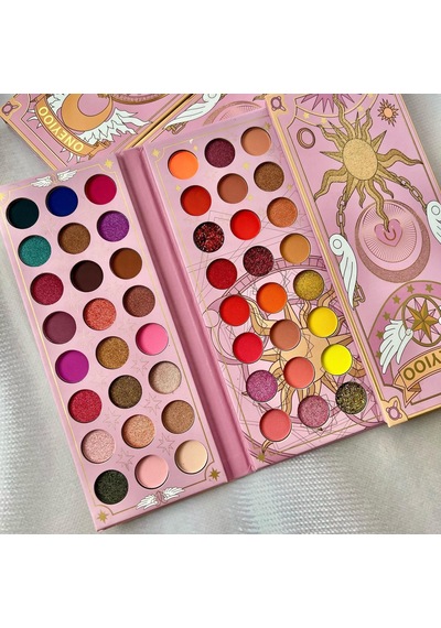 Sakura Dreams: Pearlescent & Mat Finess İle 96 Renkli Göz Farı Paleti Diğer