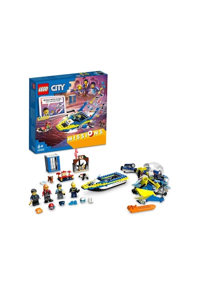 LEGO® City 60355 Su Polisi Dedektif Görevleri 278 Parça