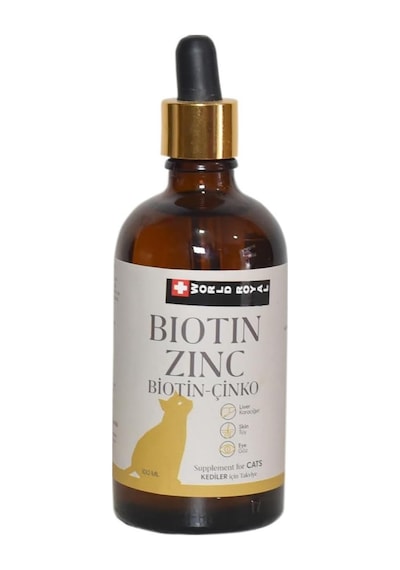 Tr World Royal Kedi Biotin & Çinko Takviyesi Tüy Ve Deri Sağlığı Tamamlayıcı Vitamin Parlak Tüy, Azalan