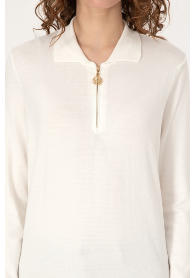 U.S. Polo Assn. U.s. Polo Assn. Kadın Kazak /triko 50309661-vr256 İnci