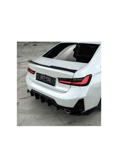 Bmw 3 Serisi G20 2022+ Arka Flap Seti M Sport Uyumlu Sportif Tampon Eki