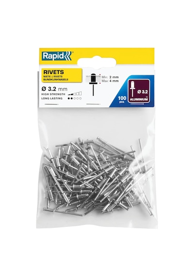Percin 3.2x8 Mm Aluminyum100 Adet