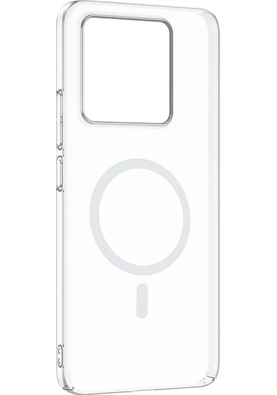 Redmi Note 15 Pro Plus Kılıf Magsafe Özellikli Şık Sert Ve İnce London Premium Pc Kapak Renksiz