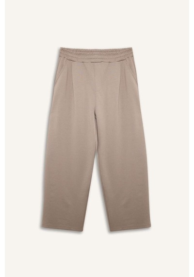 Defacto Barrel Fıt Skuba Dalgıç Kumaş Jogger G6316ax25wnbg250 Bej-bg250