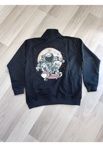 Modalı Çocuk Needmore Rtr0005 Astronot Baskılı Sweatshirt