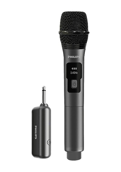 Philips 2.4 Ghz Kablosuz Tekli Mikrofon Siyah