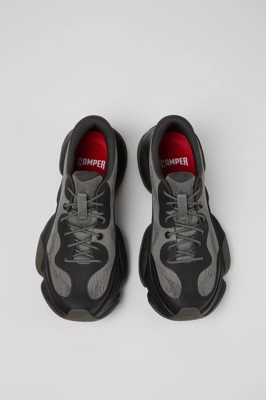 Camper Erkek Karst 2 Sneakers - Siyah/gri-10912 Siyah