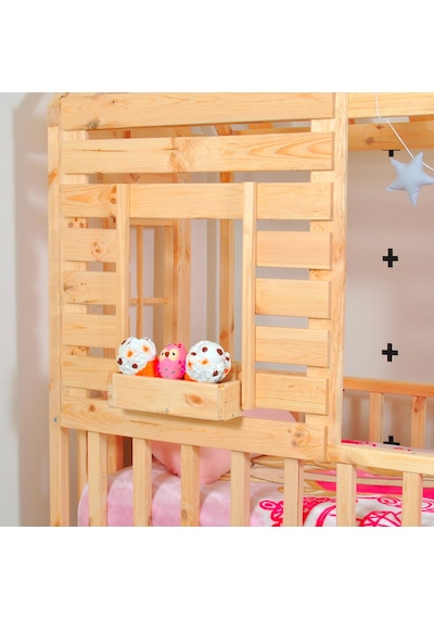 Markaawm Markaawm Montessori Yatak Çocuk Yatak Raf Doğal 90X190 Karyola Akçaağaç