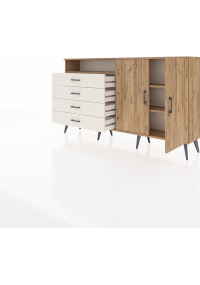 Arges Konsol 3 Raflı 4 Çekmeceli 2 Kapaklı 176x30x99 Çam-çam/aytaşı Atlas Çam/aytası - Atlas Çam Arges Konsol 3 Raflı 4 Çekmeceli 2 Kapaklı 176x30x99 Çam-çam/aytaşı Atlas Çam/aytası - Atlas Çam
