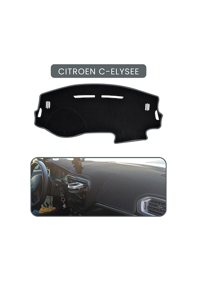 Cıtroen C-elysee - Peugeot 301 Uzuntorpido Koruma Halısı Gri Kenar