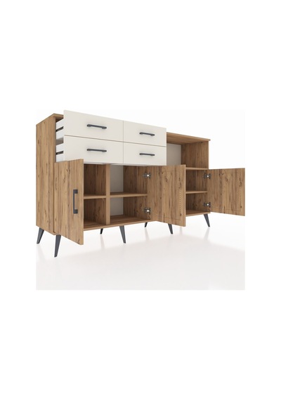 Hyperion Konsol 4 Raflı 4 Çekmeceli 4 Kapaklı 176x44x99 Çam-çam/a Çam-çam/aytaşı Hyperion Konsol 4 Raflı 4 Çekmeceli 4 Kapaklı 176x44x99 Çam-çam/a Çam-çam/aytaşı