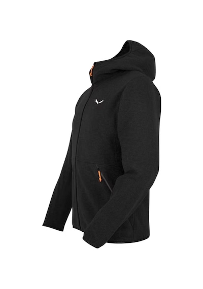 Salewa Nuvola Pl Erkek Sweatshirt Siyah Melanj 001