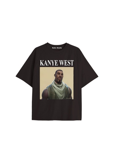 Kalic Studio Kanye West - T-shirt Siyahget87