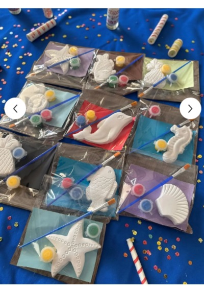 Deniz Temalı Taş Boyama Seti Karışık 10 Adet Xxl Boy/ Doğumgünü, Karne Hediyesi, Okul Etkinlik, Workshop