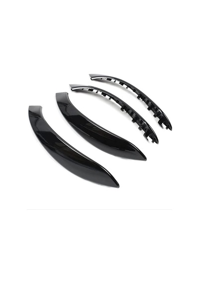 Bmw F30 F32 F34 F36 2012-2019 Kapı Tutamak Kapak Seti 4'lü Piano Black 51417275487/88
