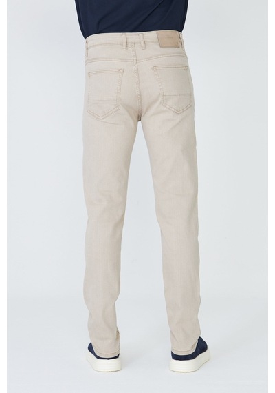 Bej Erkek Gabardin Spor Pantolon