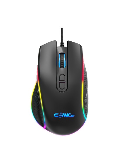 Nova V1 Gaming Mouse12800 Dpi Wide Rgb Özel Abs Doku & Reflex Gaming Mouse - Siyah Gm-nova-v1-b