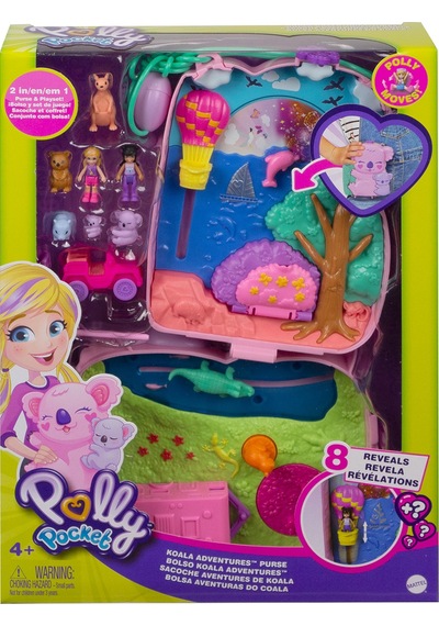 Gkj63 Polly Pocket Çanta Olabilen Micro Oyun Setleri - 4 Yaş