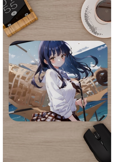 Boku No Kokoro No Yabai Yatsu Anime V3 - 22x18 Gaming Kauçuk Kaymaz Taban Mouse Pad Fare Altlığı