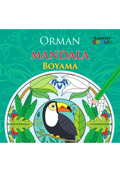 Mandala Boyama Kitabı Orman