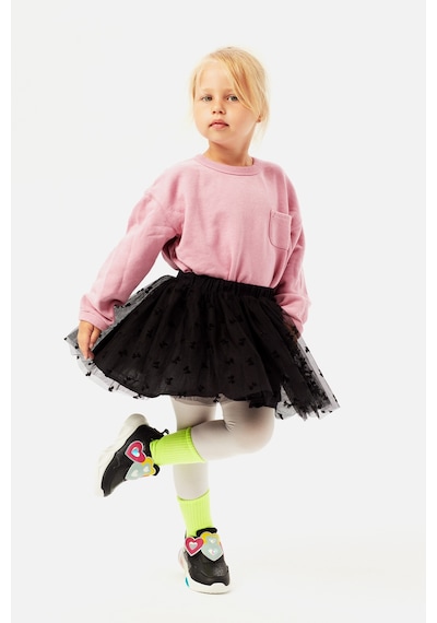 Vicco Lovely Işıklı Kız Bebek Siyah Spor Ayakkabı Siyah