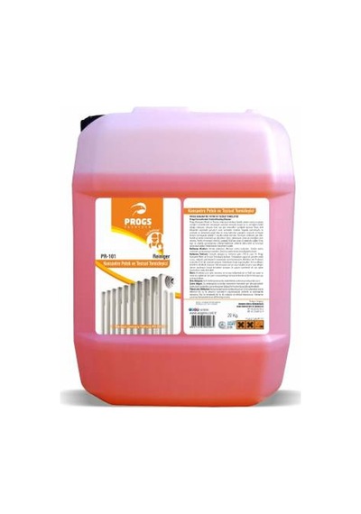 Progs Petek Tesisat Temizleyici Temizleme Kimyasalı 20 Lt