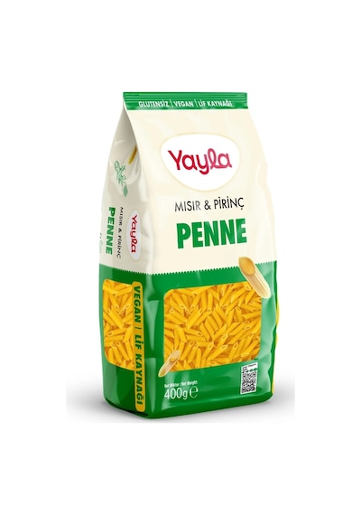 Glutensiz Mısır Ve Pirinç Penne Makarna 400 G
