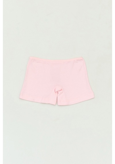 Fullamoda Fitilli Fiyonklu Kız Çocuk Boxer 23mıcg631192883-pudra Pudra