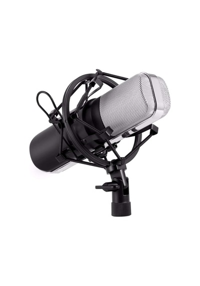 Yanmai Q8 Profesyonel Condenser Mikrofon Cardioid Yönlü, 37db Hassasiyet, 50hz-16khz Geniş Frekans Aralığı, Tak-çalıştır 3.5mm, Pc & Notebook İle Uyumlu Q8