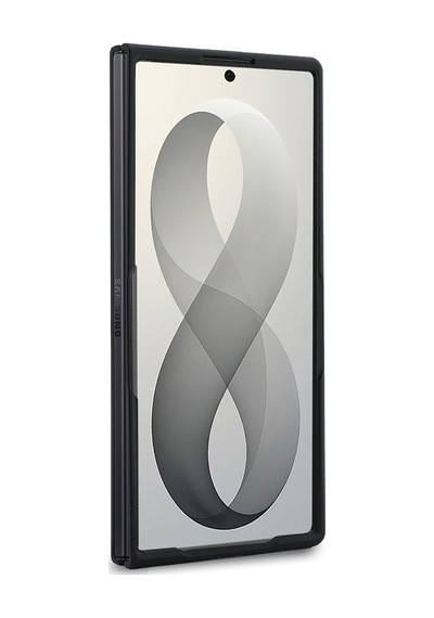 Galaxy Z Fold 8 Ultra Kılıf Guess Lisanslı M-safe Uyumlu 4g Desenli Yazı Logolu Pu Deri Kapak Pembe