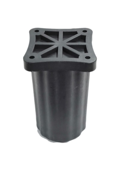 Cateksss 9-15 Cm Ayarlı Desenli Plastik Kanepe Koltuk Baza Orta Ayağı Siyah - 20 Li Paket