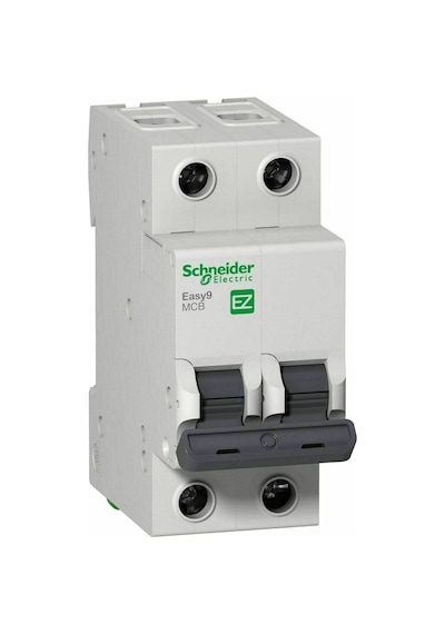 Schneider Electric 50 Amper 2 Fazlı C Tipi 6kA Otomatik Sigorta EZ9F5615