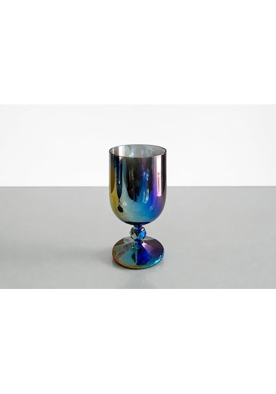 Kristal Su Bardağı,kokteyl Kadeh Seti, 135 Ml- Su Kadehi 6'li Set-gökkuşağı Diğer