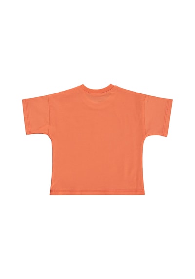 Civil Baby Surf Day Baskılı 6-18 Ay Tişört - Kırmızı Mercan