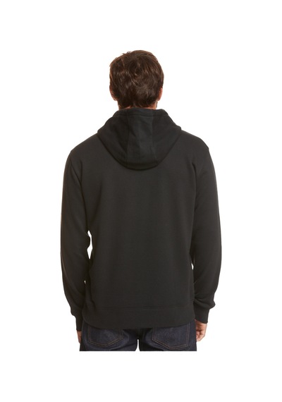 Quiksilver Circle Trim Hood Erkek Sweatshirt Siyah Çok Renkli