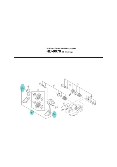 Shimano Rd-9000 Arka Vites Makara Vidası Y5xx98130 Siyah