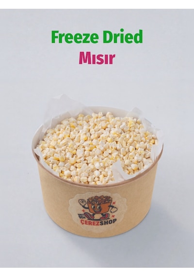 Freeze Dried Dondurularak Kurutulmuş Tane Mısır 45 Gr 45 G