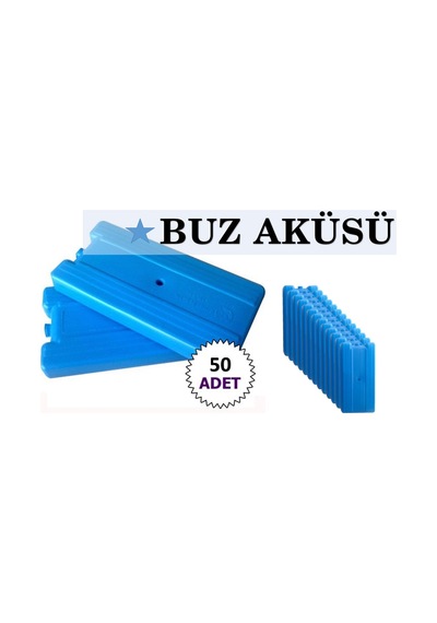 LEVA BUZ AKÜSÜ 200 ML BUZ KASEDİ 50 ADET Mavi