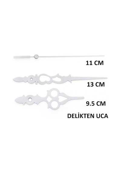 1 Adet Duvar Saati Mekanizması , Askısız, Şaft Uzunluğu 22 Mm ,