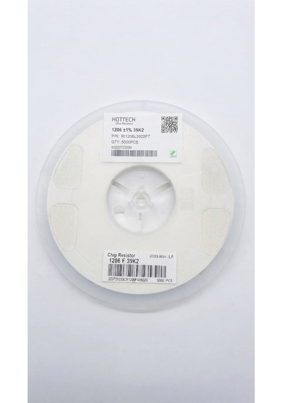 Hottech 1206 39k2 %1 Smd Direnç / Chip Resistor 5000 Adet Makara