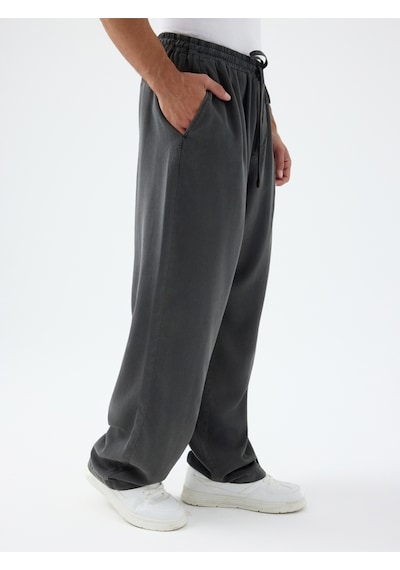 Relax Fit Erkek Pantolon Antrasit