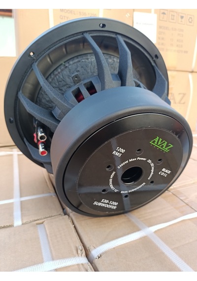 30 Cm 1200 Rms 2400 W Bas Subwoofer Avaz S30-1200
