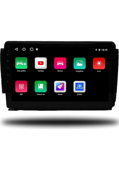 Oskodi Peugeot 208 Android Carplay Multimedya 2012-2020 4gb Ram + 64gb Hafıza