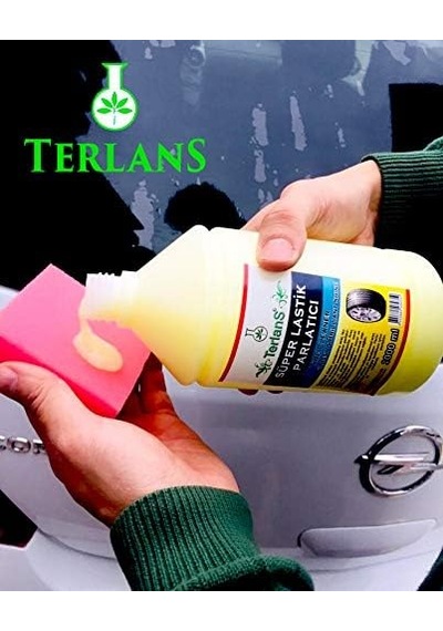 Terlans Lastik Parlatıcı Jel 500 Ml Tire Cleaning Gel Extra Glossy