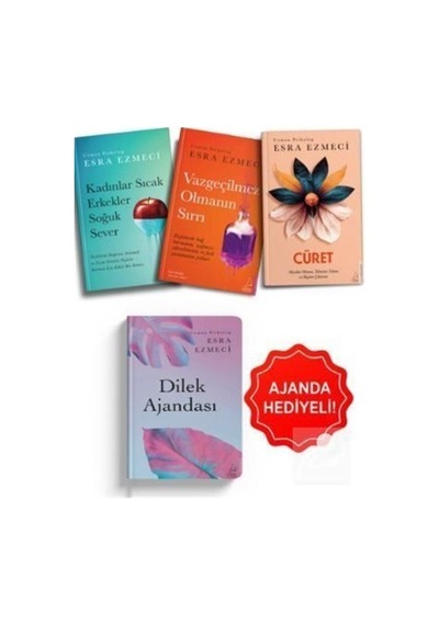 Esra Ezmeci İlişkiler Seti - 3 Kitap Takım - Dilek Ajanda Hediyeli - Esra Ezmeci - Destek Yayınları