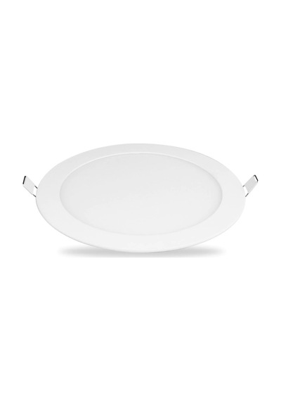 18 Watt Slim Yuvarlak Panel Led Spot Armatür Driverli - Gün Işığı